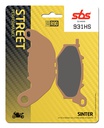 SBS Brake Pad FA663 Street Sinter Front