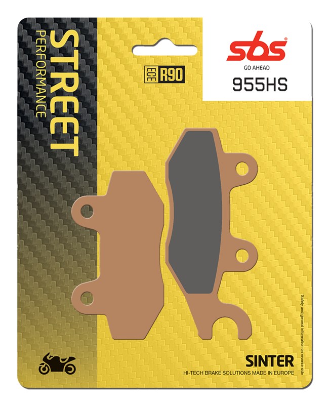 SBS Brake Pad 955HS Street Sinter Front