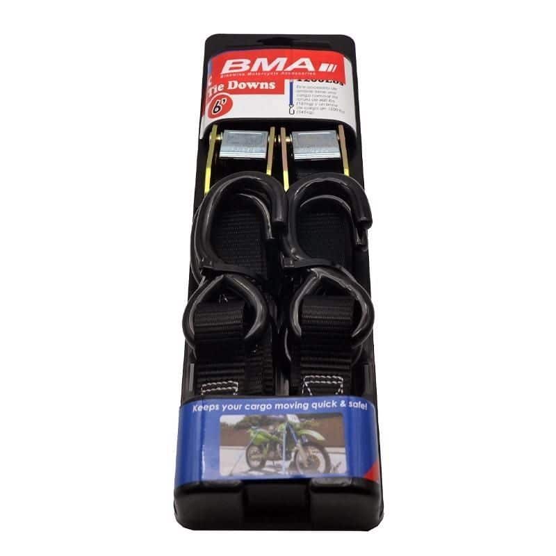 BMA Tie Down 35mm Softloop & Keep Black 2pc