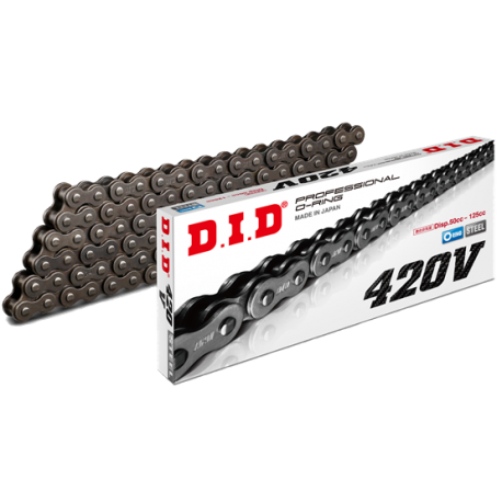 DID Chain 420 130L VO O-Ring RB Clip Black