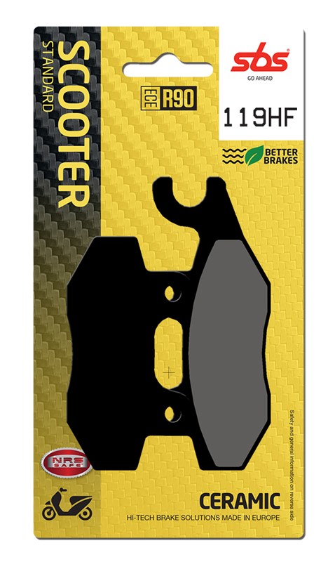 SBS Brake Pad FA197 Ceramic