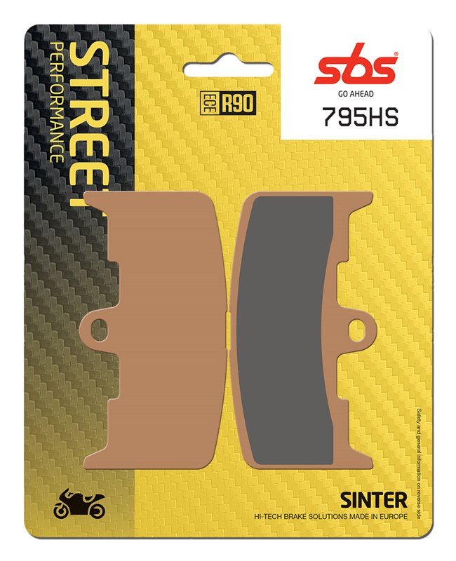 SBS Brake Pad FA345 Street Sinter Front