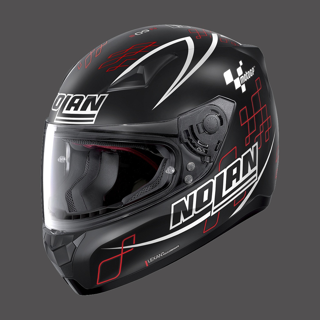Nolan Full Face Helmet MotoGP 89 Flat Black