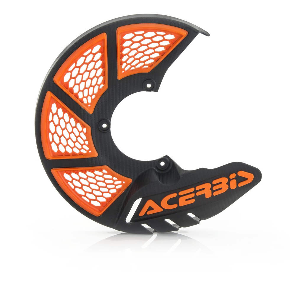 Acerbis X-Brake 2.0 Front Disc Cover 285mm Black/Orange