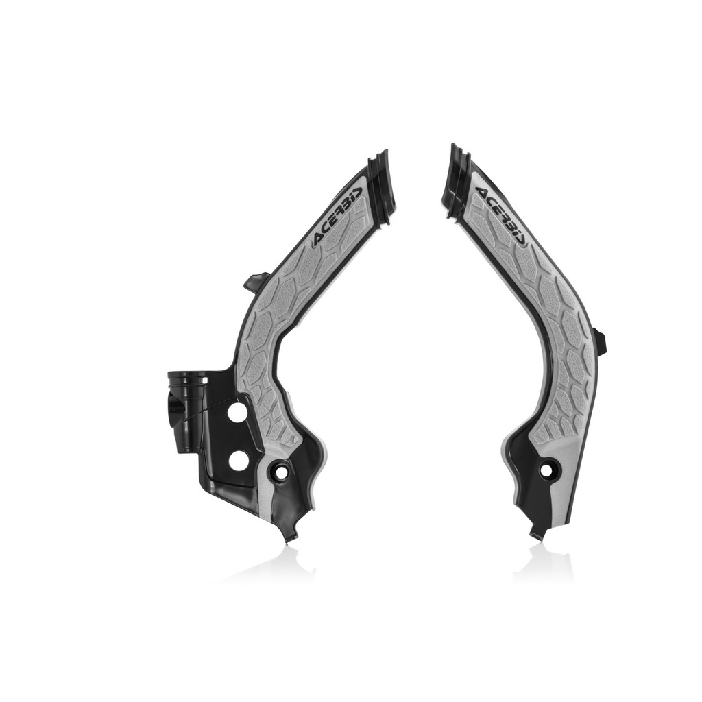 Acerbis X-Grip Frame Protector Husqvarna FC|FE | Gas Gas '19-23 Black/Grey