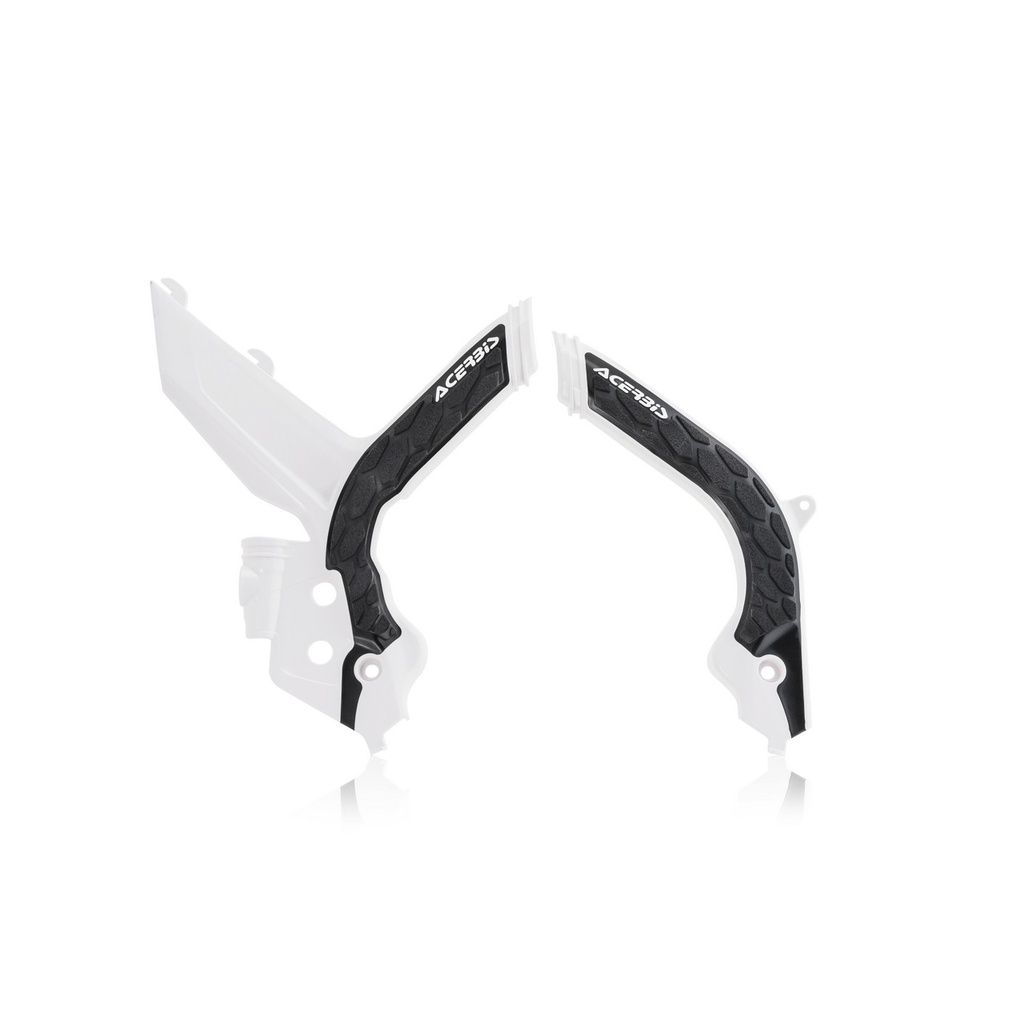 Acerbis X-Grip Frame Protector KTM EXC|XCW '20-23 White/Black