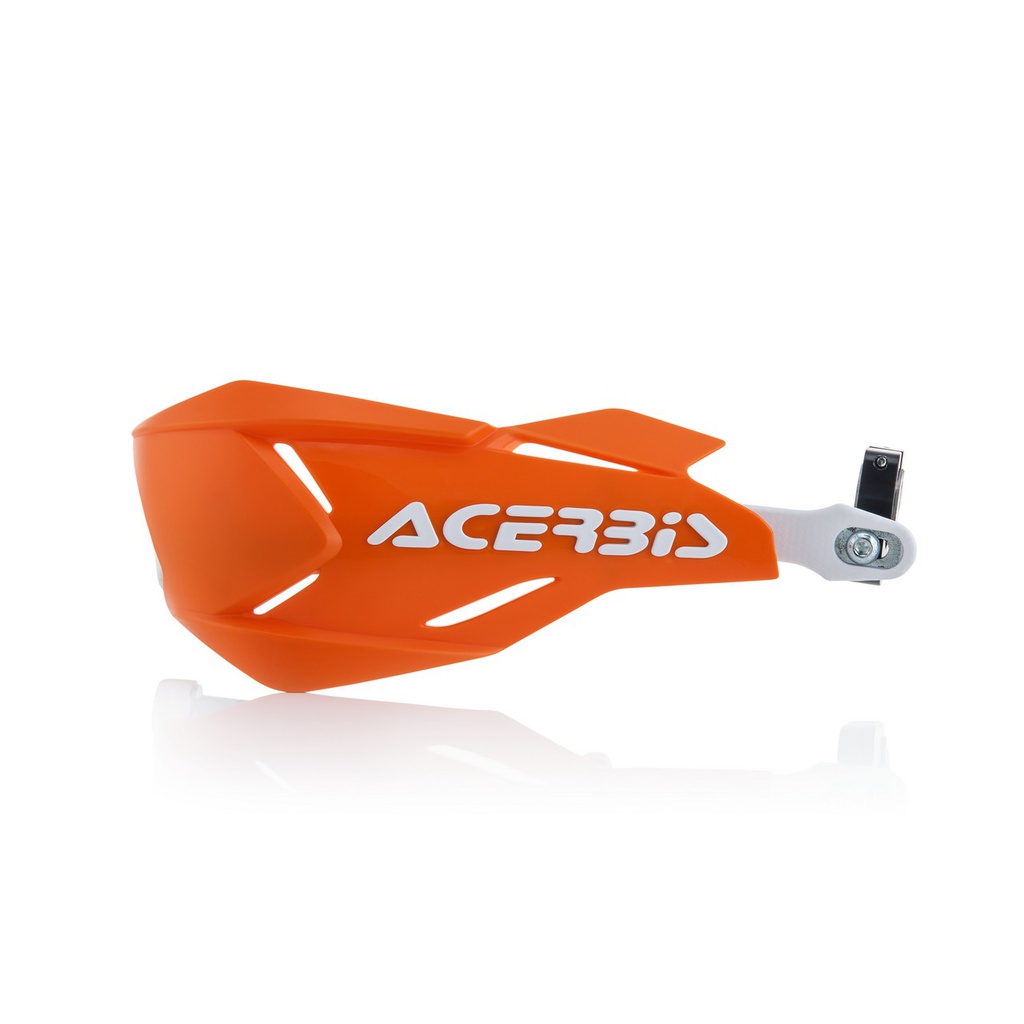 Acerbis X-Factory Hand Guards Orange/White