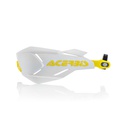 Acerbis X-Factory Hand Guards White/Yellow