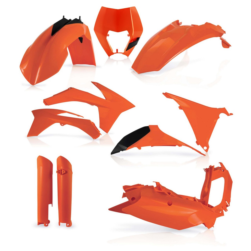 Acerbis Plastics Kit KTM EXC|F '12-13 Orange