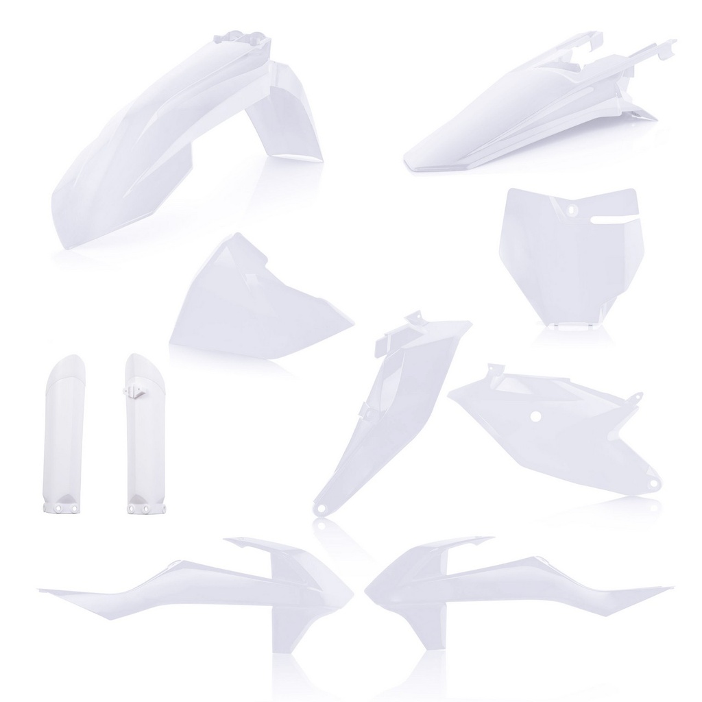 Acerbis Plastics Kit KTM|Gas Gas 85 '20-23 White 2