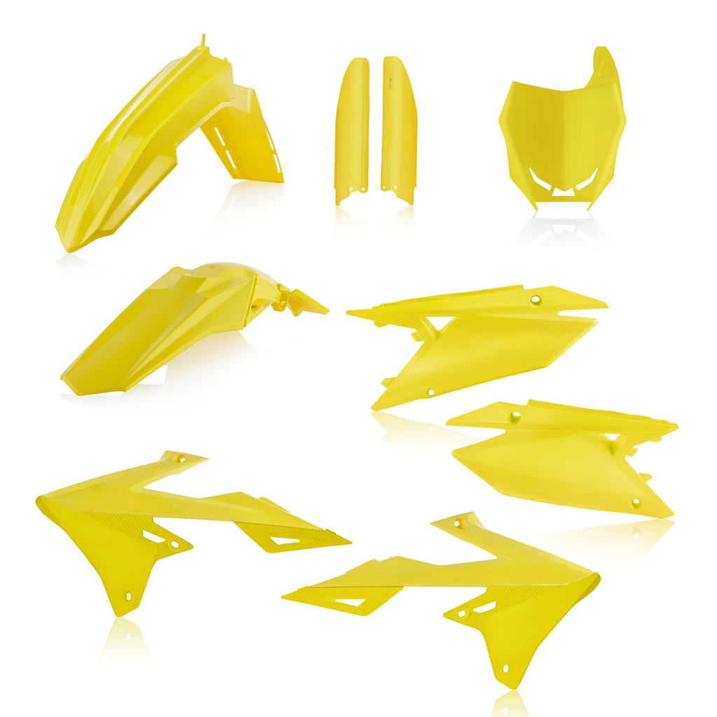 Acerbis Plastics Kit Suzuki RMZ 250 '19 Yellow