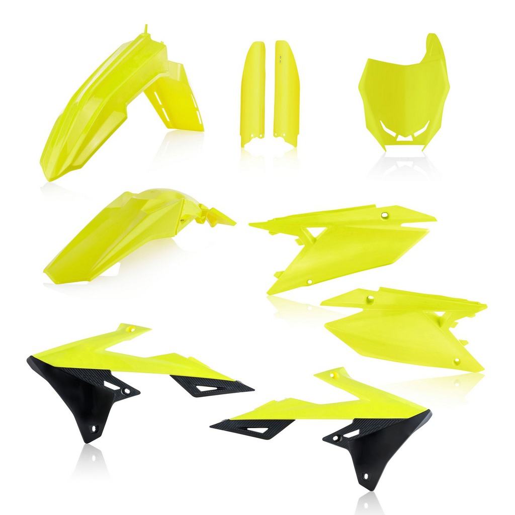 Acerbis Plastics Kit Suzuki RMZ 450 '19 Yellow 2