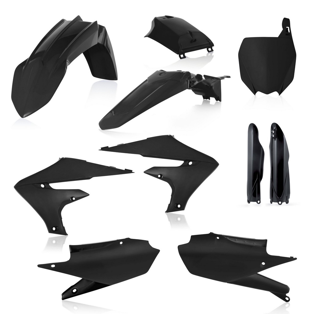 Acerbis Plastics Kit Yamaha YZF 250|450 '19-23 Black