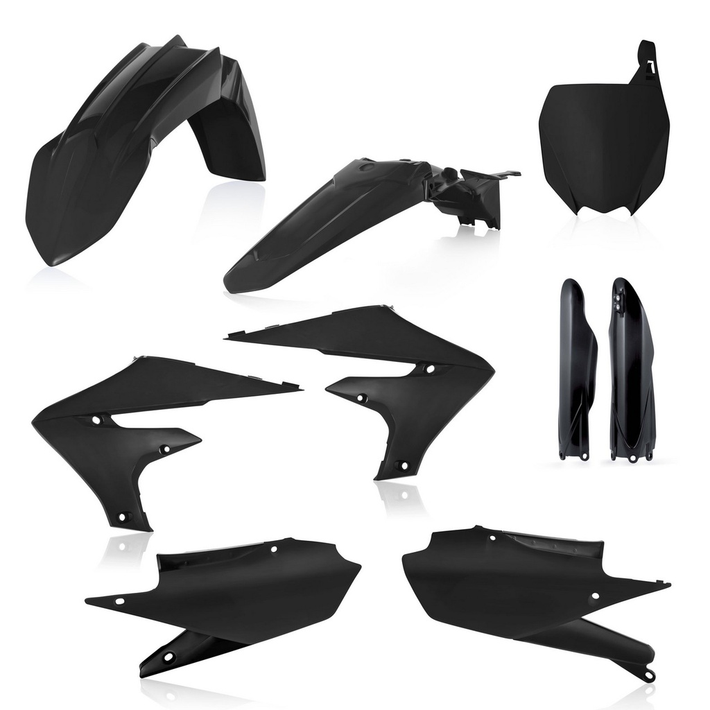 Acerbis Plastics Kit Yamaha YZF 250|450F '18-19 Black