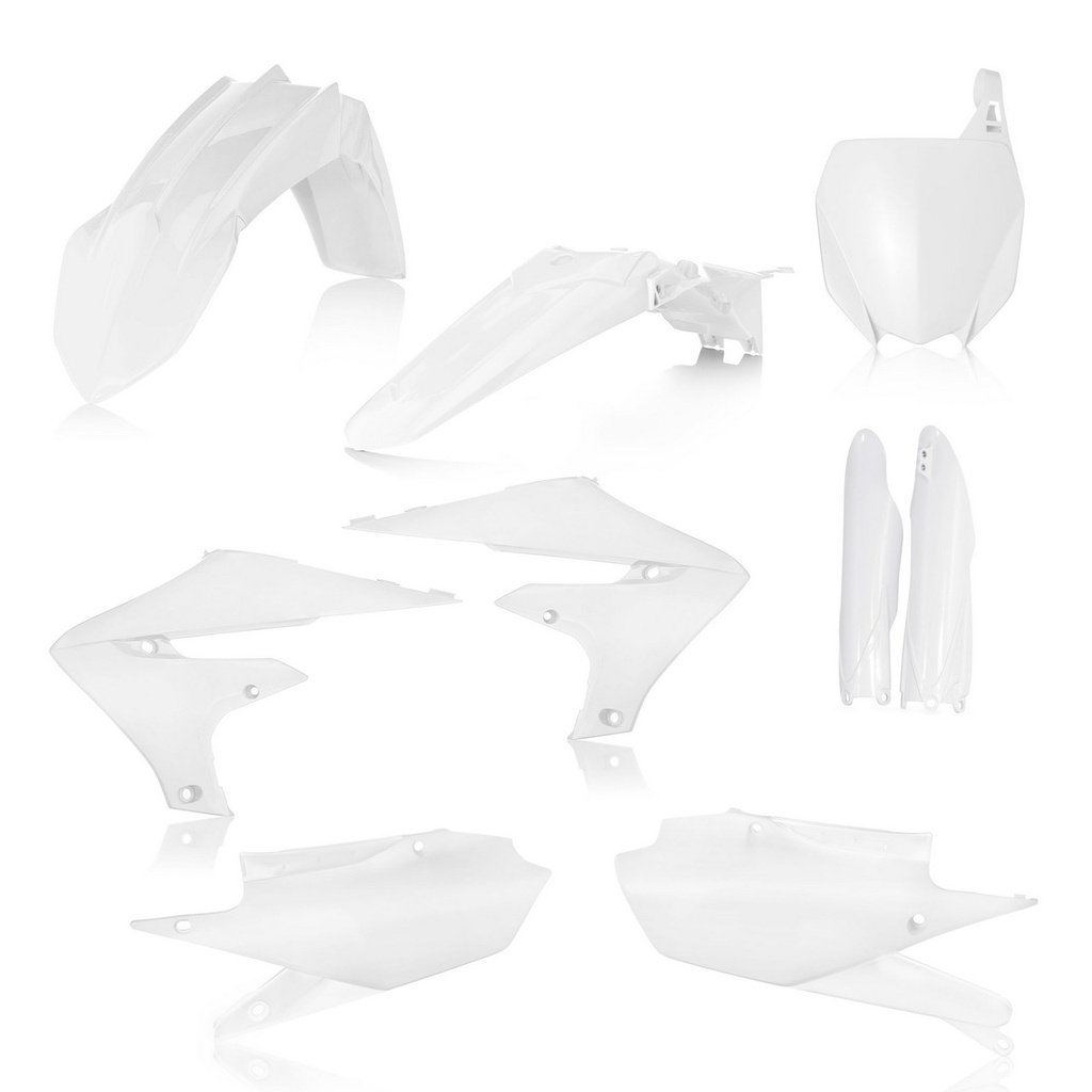 Acerbis Plastics Kit Yamaha YZF 250|450F '18-19 White