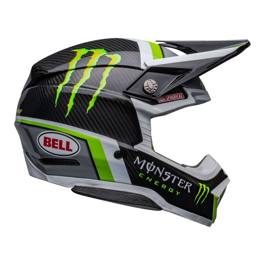 Bell Moto-10 Spherical Pro Circuit 22 MX Helmet Black/Green