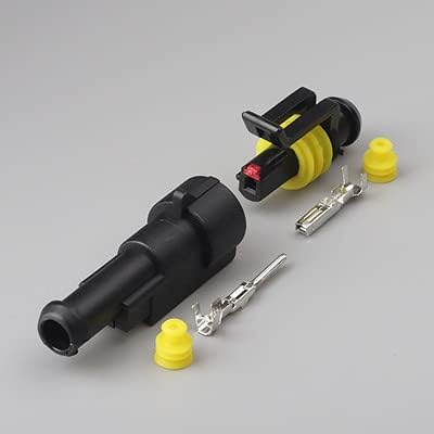 Electrical HID Waterproof Connector Plug 1-way (ea)