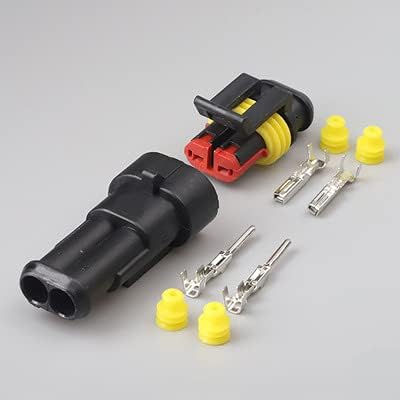 Electrical HID Waterproof Connector Plug 2-way (ea)