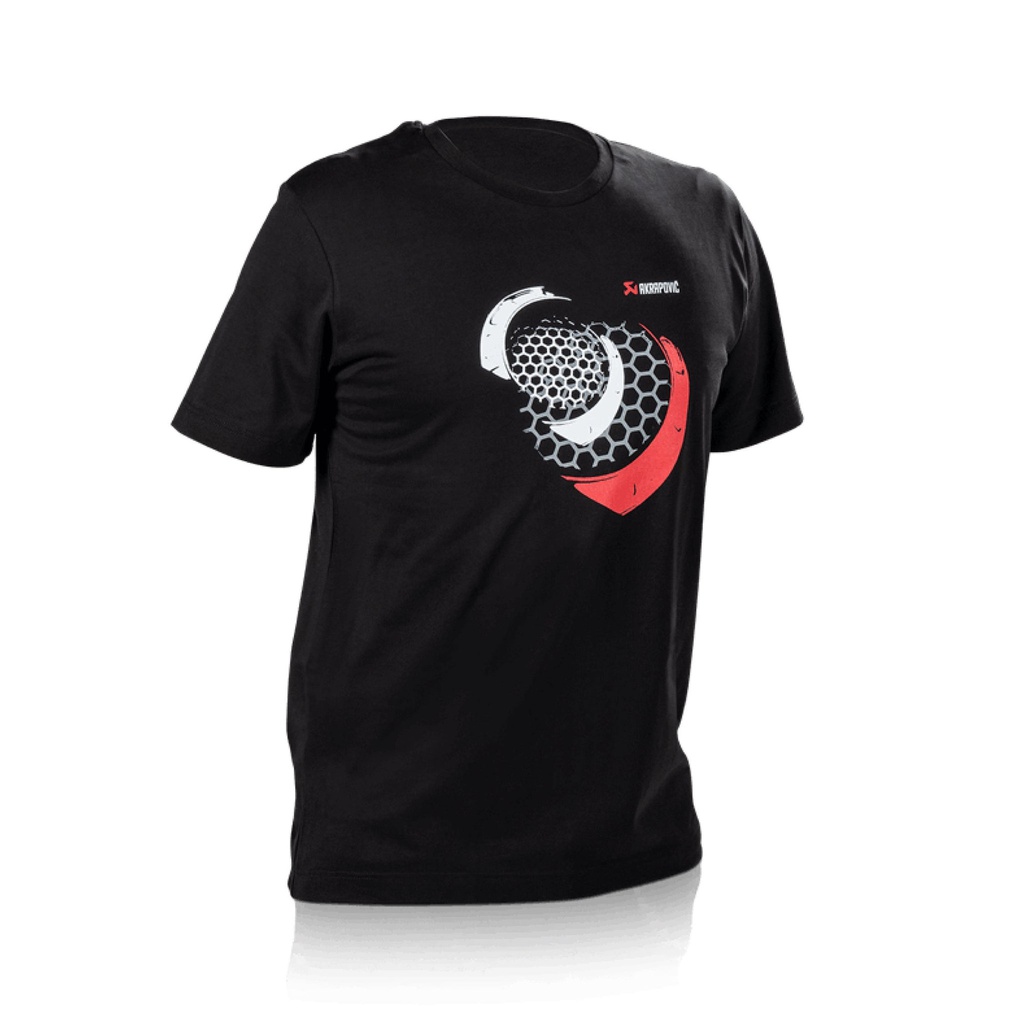 Akrapovic Mens T-Shirt Mesh Black