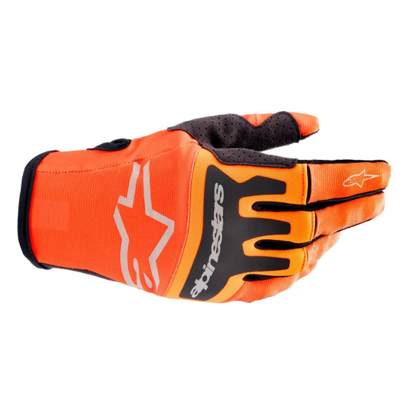 Alpinestars Techstar Gloves Hot Orange/Black