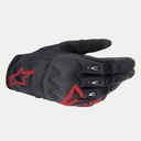 Alpinestars Techdura Gloves Fire Red/Black
