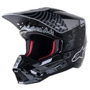 Alpinestars SM5 Solar Flare MX Helmet Black/Grey/Gold