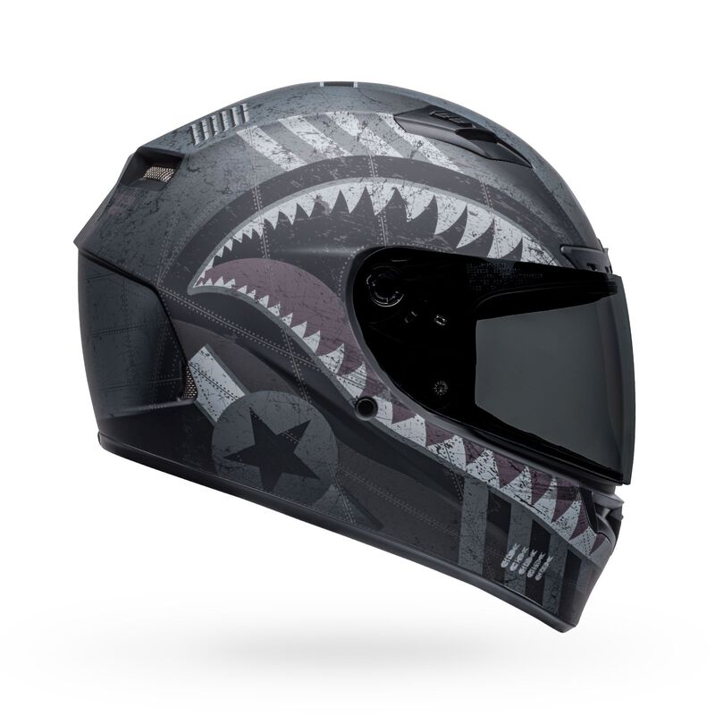 Bell Qualifier DLX MIPS Devil May Care Full Face Helmet Matt Black/Grey