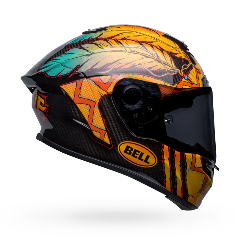 Bell Race Star DLX Dunne Full Face Helmet Matt/Gloss Gold/Black