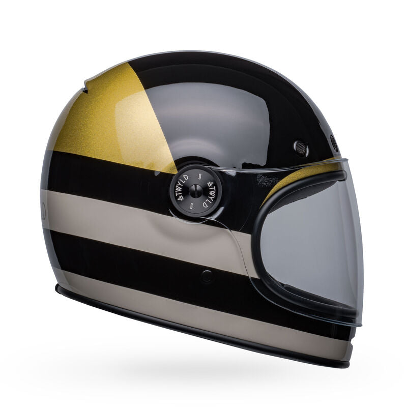 Bell Bullitt Retro Full Face Helmet Atwyld Orion Black/Gold