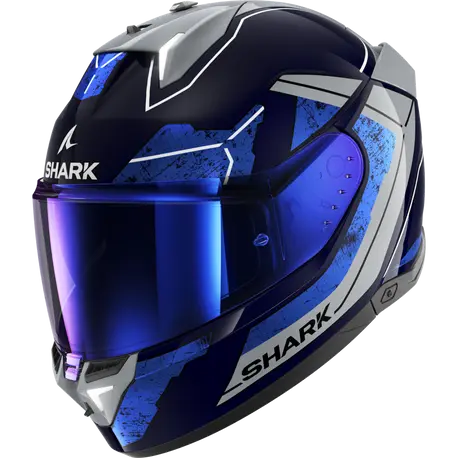 Shark Skwal i3 Full Face Helmet Rhad BUS Blue/Grey