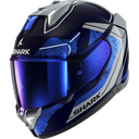 Shark Skwal i3 Full Face Helmet Rhad BUS Blue/Grey