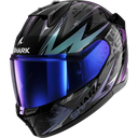 Shark D-Skwal 3 Full Face Helmet Blast-R KGX Black/Blue/Purple