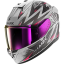 Shark D-Skwal 3 Full Face Helmet Blast-R SVK Matt Grey/Black/Red