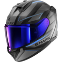 Shark D-Skwal 3 Full Face Helmet Sizler KAB Matt Black/Grey/Blue
