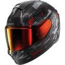 Shark Ridill 2 Full Face Helmet Molokai KAR Matt Black/Grey/Red