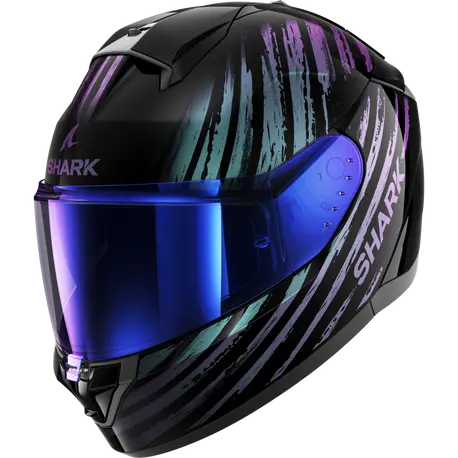 Shark Ridill 2 Full Face Helmet Assya KXK Black/Blue/Purple