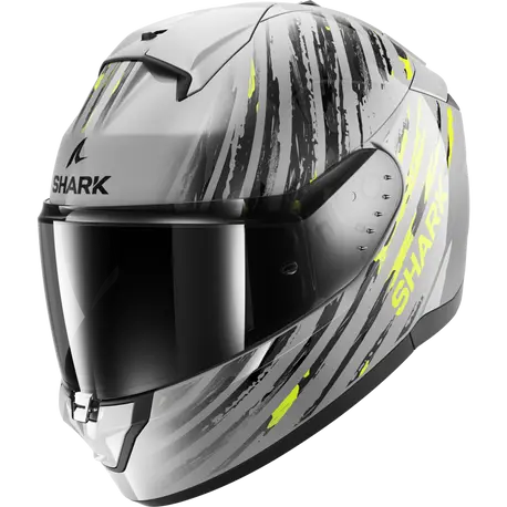 Shark Ridill 2 Full Face Helmet Assya SAY Black/Grey/Yellow