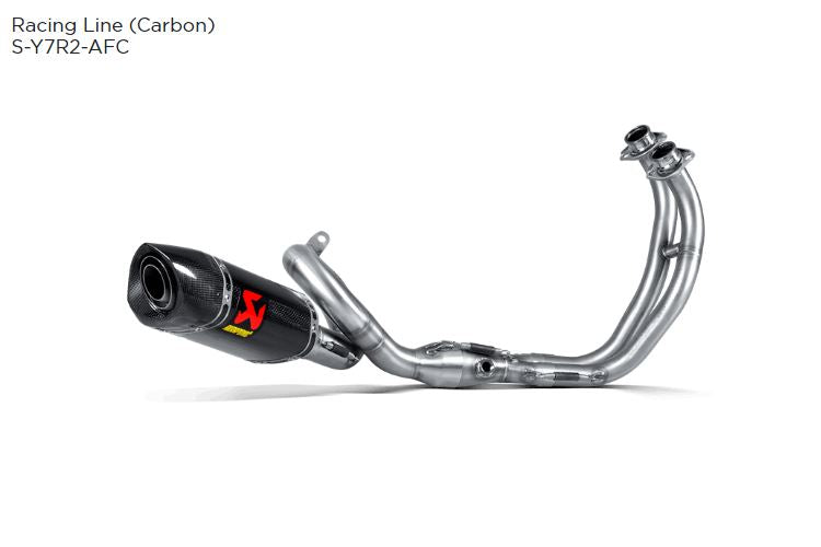 Akrapovic Racing Line Exhaust System Yamaha MT-07 '14-20 Carbon