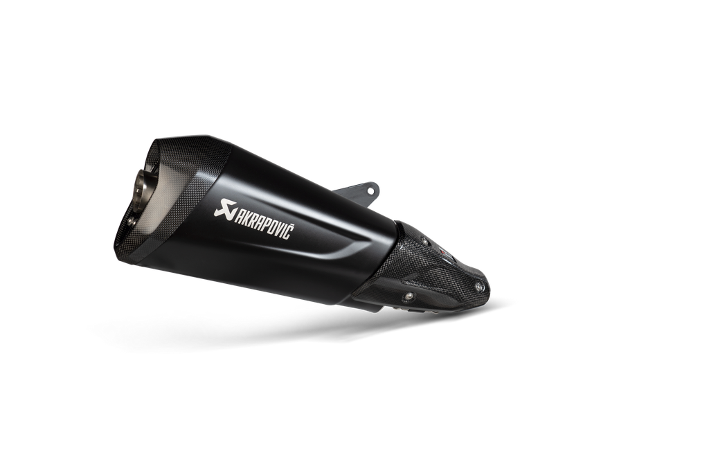 Akrapovic Slip-On Vespa GTS300 Black Stainless