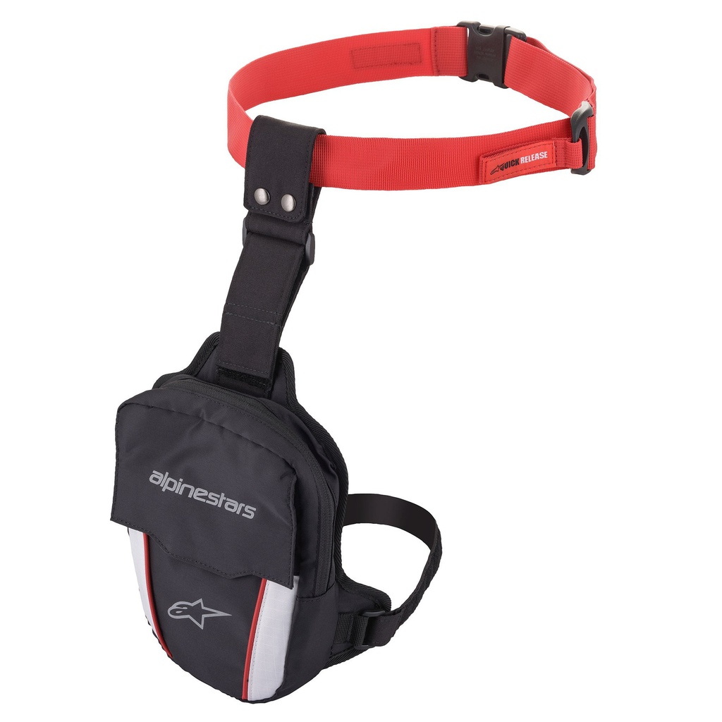 Alpinestars Access Thigh Bag Black/Red/White