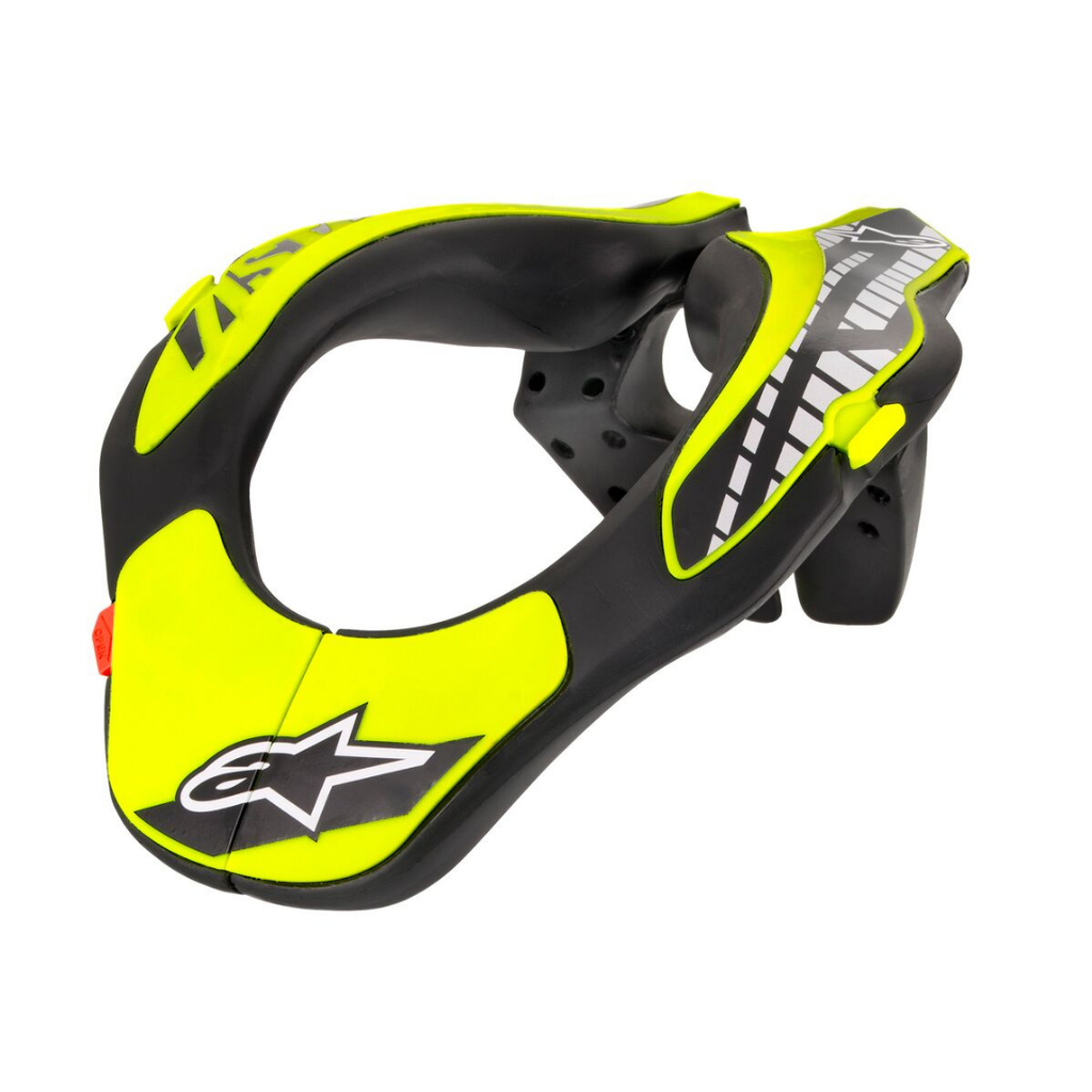 Alpinestars Sequence Youth Neck Support Black/Yellow