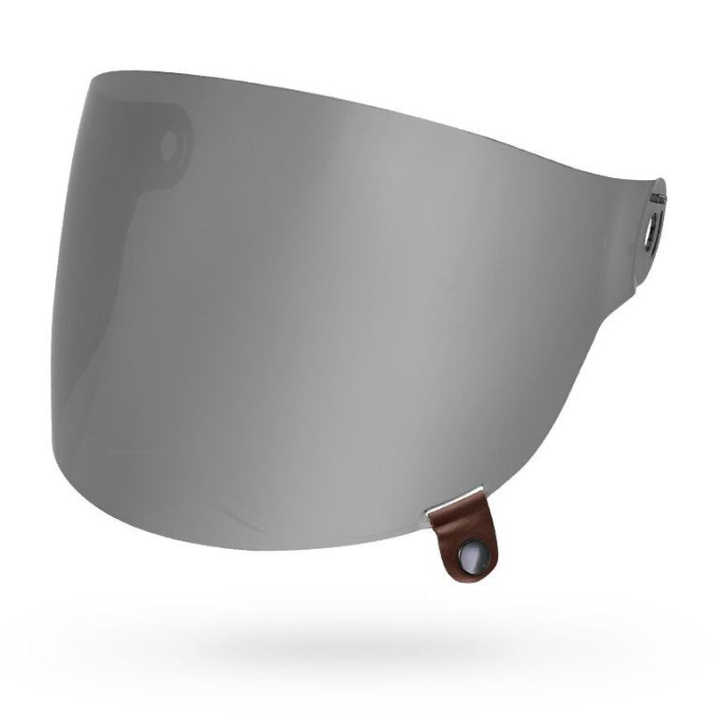 Bell Bullitt Flat Visor Brown Tab Silver Iridium