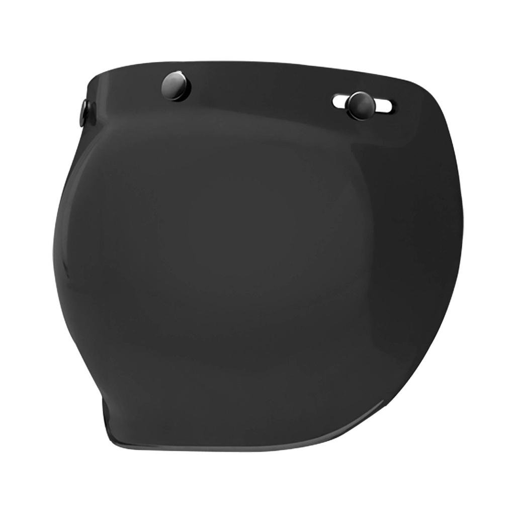 Bell Custom 500 3-Snap Bubble Visor Dark Smoke