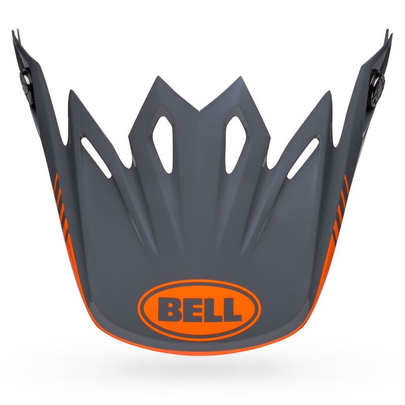 Bell Moto-9 MIPS Peak Louver Black/Orange