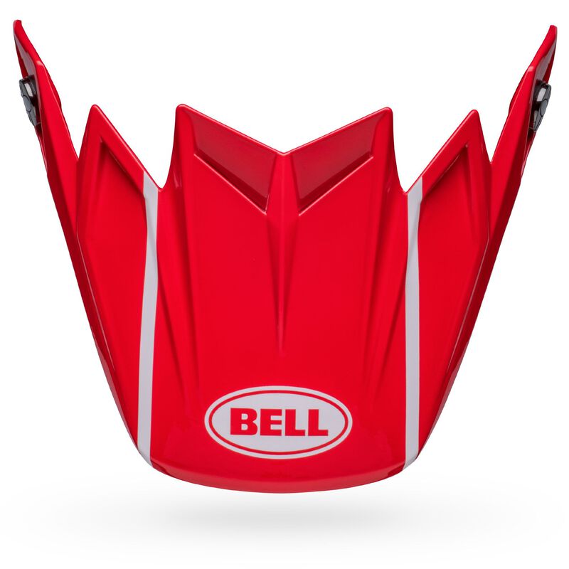 Bell Moto-9S Flex Peak Sprint Matt/Gloss Red/Black