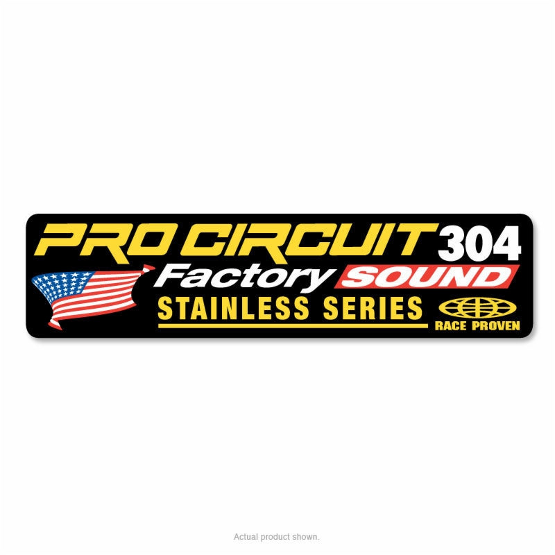 Pro Circuit Decal 304 Factory Sound Silencer
