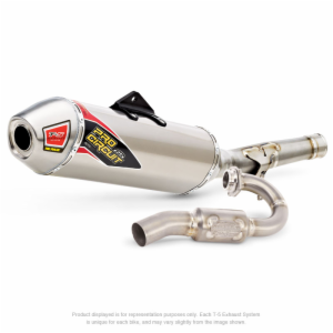 Pro Circuit T-5 Exhaust System Yamaha YZ250F '10-13 Stainless/Alu