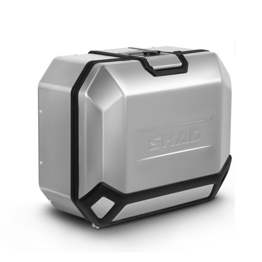 Shad Side Case Left Terra TR47L Silver