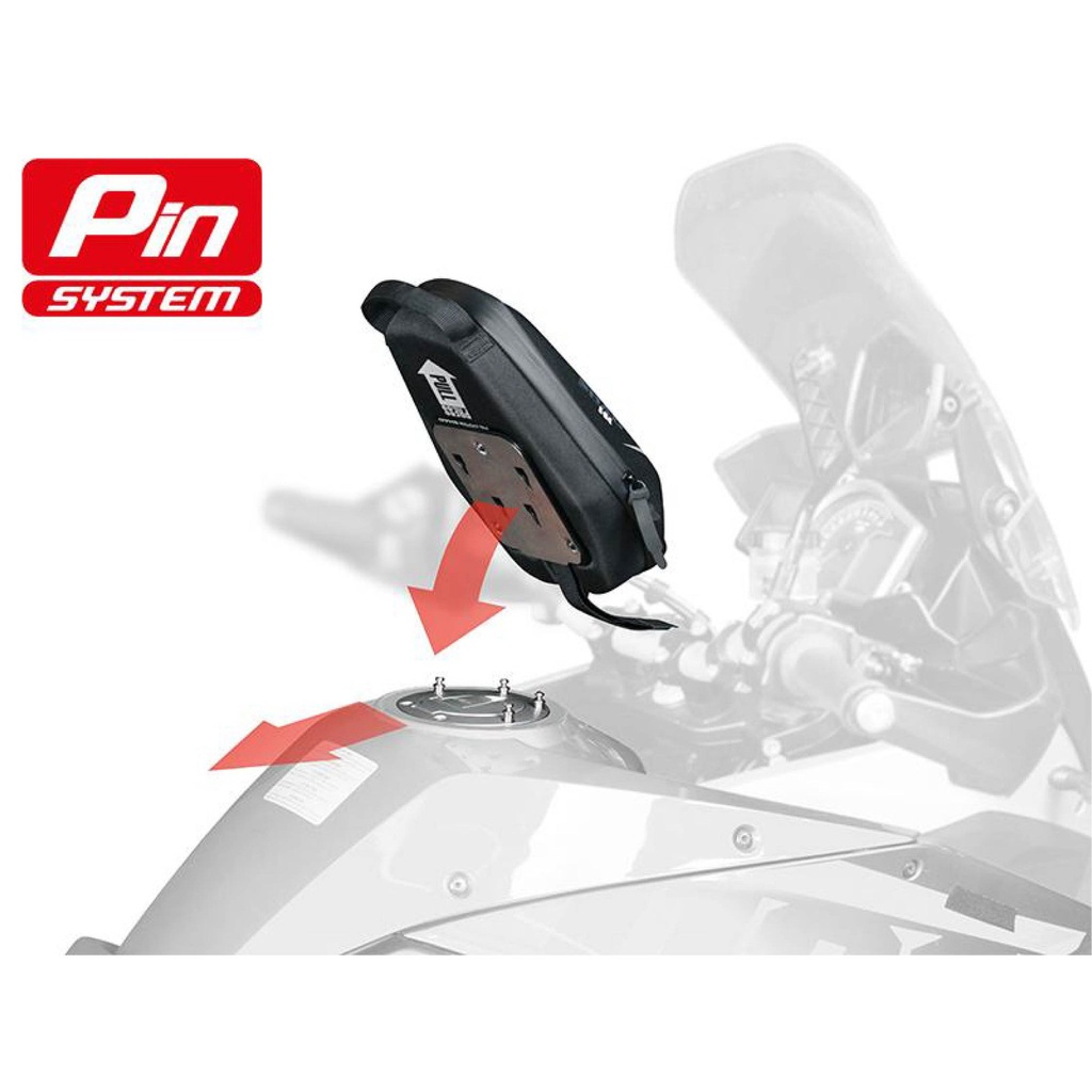 Shad Tank Bag Pin Fitting System Ducati Monster 1200/SuperSport 937/Yamaha MT-10 '16-19