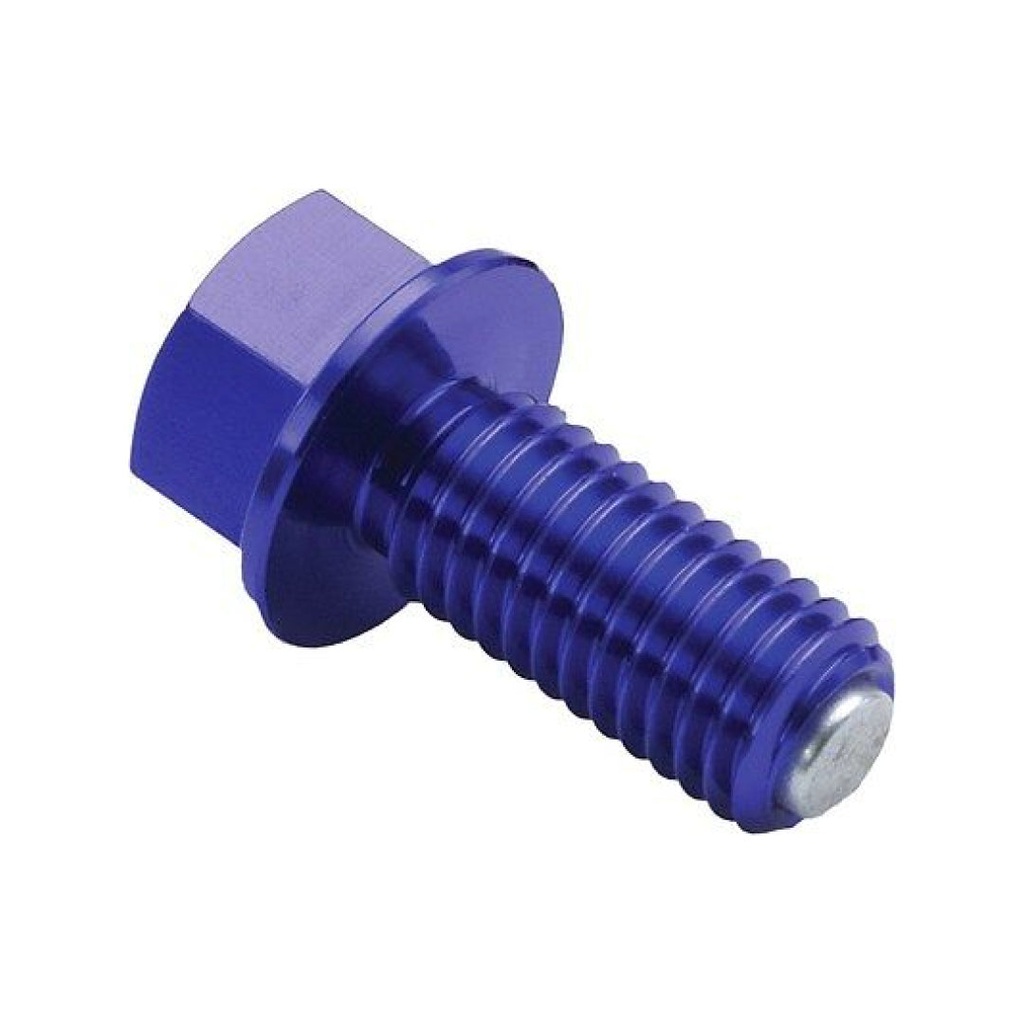 Zeta Magnetic Drain Bolt Suzuki RMZ/DRZ/V-Strom M12x10-P1.25 Blue